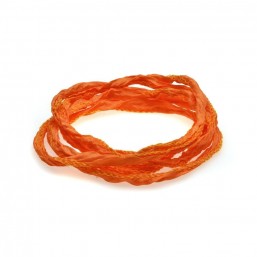 Thomas Sabo cinta de seda en color naranja.