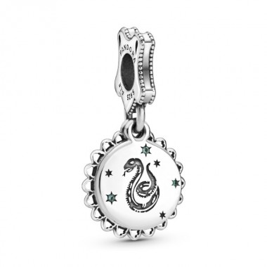 Pandora charm colgante Slytherin en plata